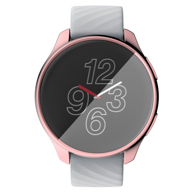 For OnePlus Watch Full Coverage TPU Electroplating Watch Case