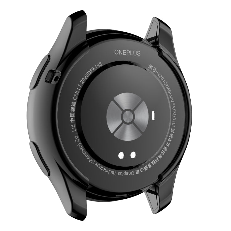 For OnePlus Watch Full Coverage TPU Electroplating Watch Case