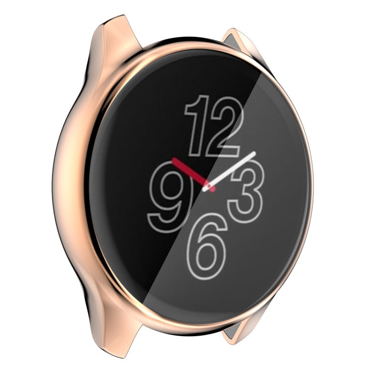 For OnePlus Watch Full Coverage TPU Electroplating Watch Case