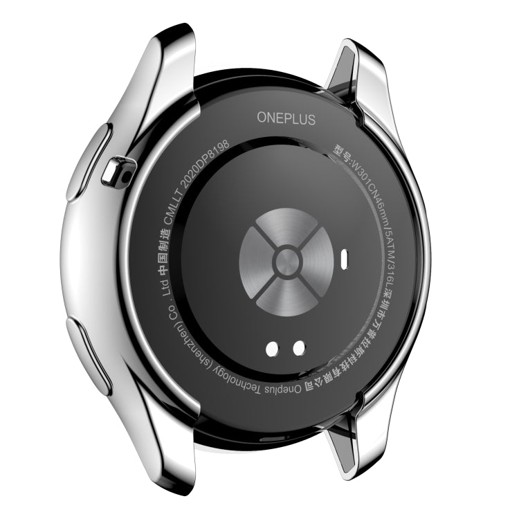 For OnePlus Watch Full Coverage TPU Electroplating Watch Case