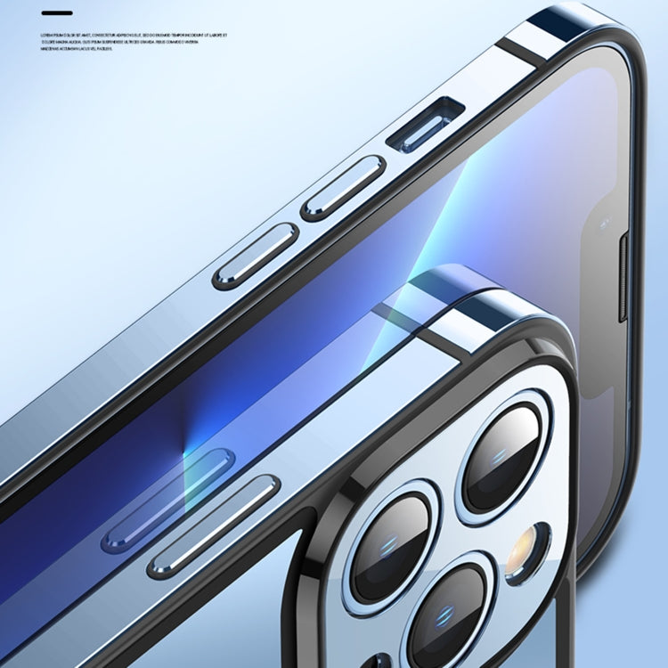 For iPhone 12 Pro Max AG Frosted Glass Phone Case