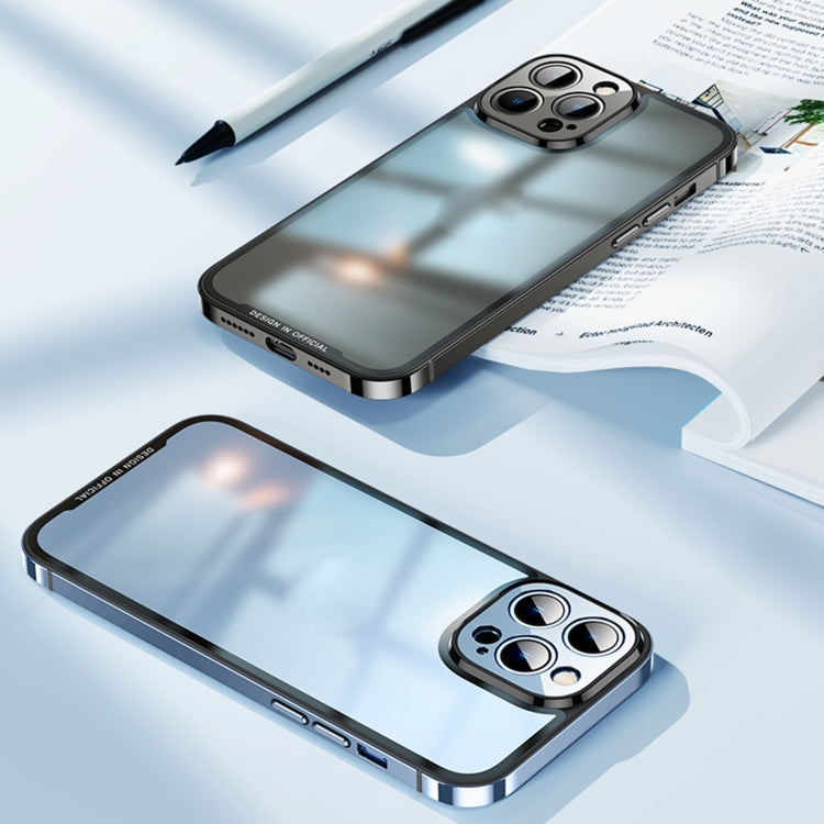 For iPhone 12 Pro Max AG Frosted Glass Phone Case