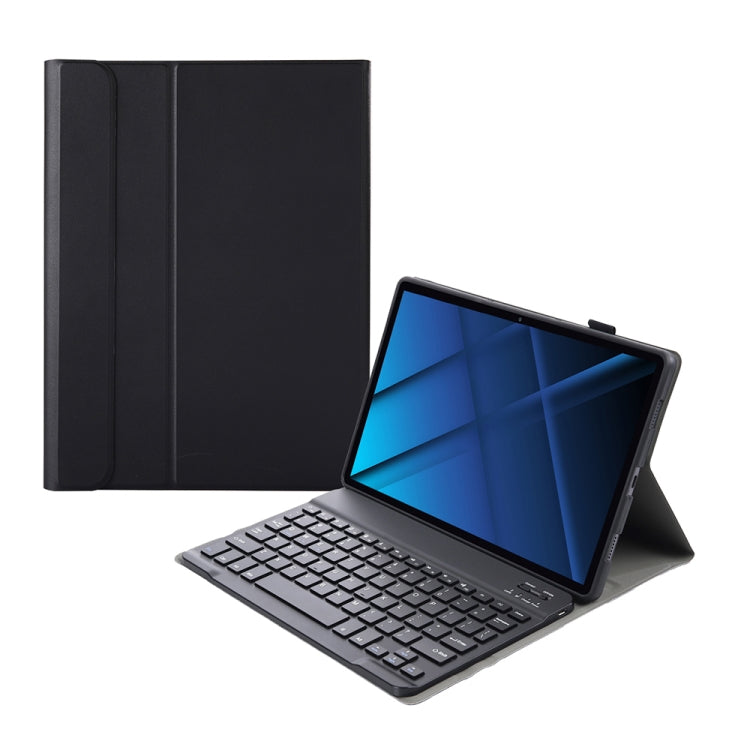 AK16 Lambskin Texture Bluetooth Keyboard Leather Case For Lenovo Tab 6 5G 10.3 inch