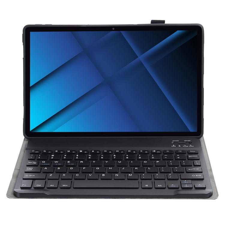 AK16 Lambskin Texture Bluetooth Keyboard Leather Case For Lenovo Tab 6 5G 10.3 inch