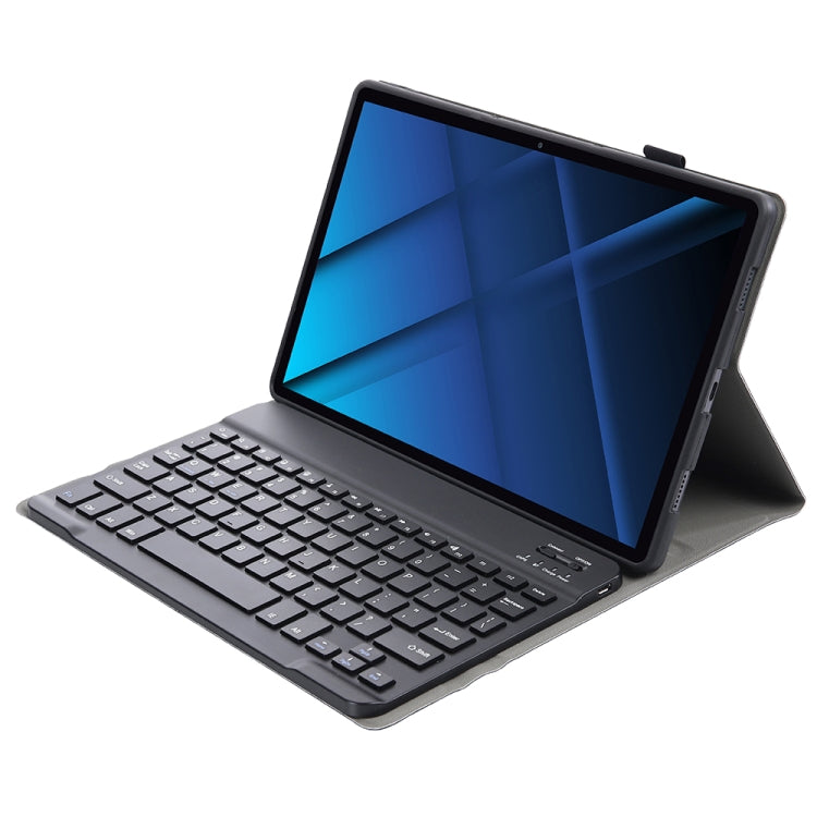 AK16 Lambskin Texture Bluetooth Keyboard Leather Case For Lenovo Tab 6 5G 10.3 inch