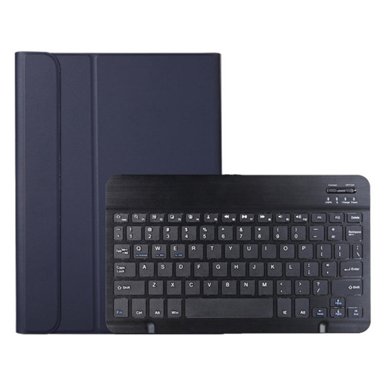 AK16 Lambskin Texture Bluetooth Keyboard Leather Case For Lenovo Tab 6 5G 10.3 inch