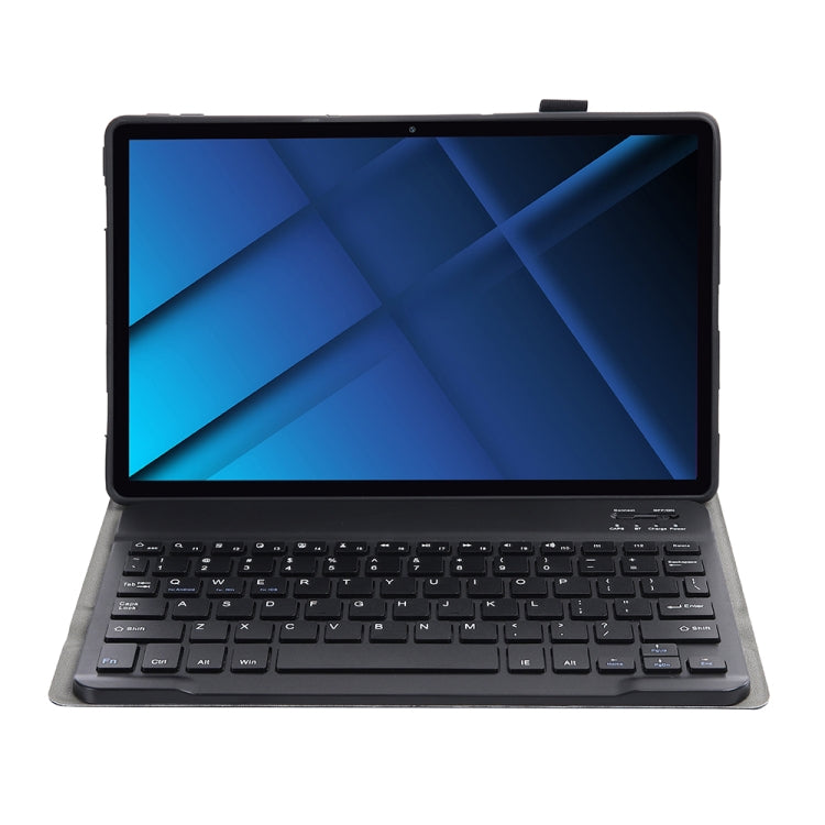 AK16 Lambskin Texture Bluetooth Keyboard Leather Case For Lenovo Tab 6 5G 10.3 inch