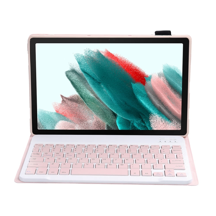 A08 Candy Color Ultra Thin Bluetooth Keyboard Leather Case For Samsung Galaxy Tab A8 10.5 2021 SM-X200 / SM-X205