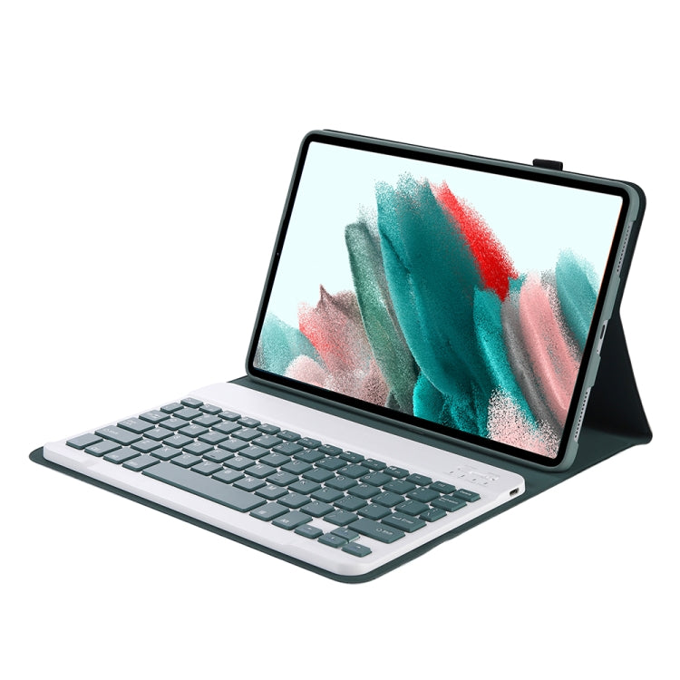 A08 Candy Color Ultra Thin Bluetooth Keyboard Leather Case For Samsung Galaxy Tab A8 10.5 2021 SM-X200 / SM-X205