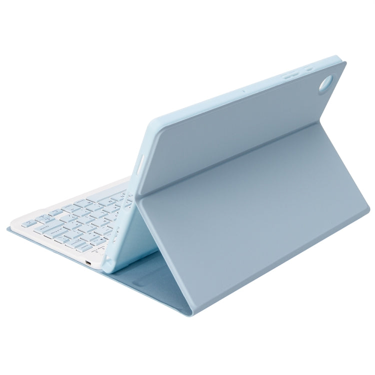 A08 Candy Color Ultra Thin Bluetooth Keyboard Leather Case For Samsung Galaxy Tab A8 10.5 2021 SM-X200 / SM-X205
