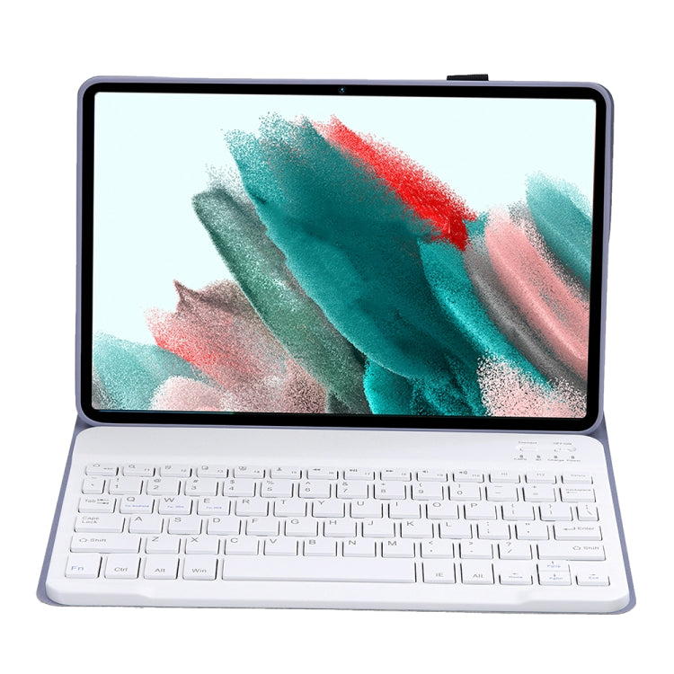 A08 Candy Color Ultra Thin Bluetooth Keyboard Leather Case For Samsung Galaxy Tab A8 10.5 2021 SM-X200 / SM-X205