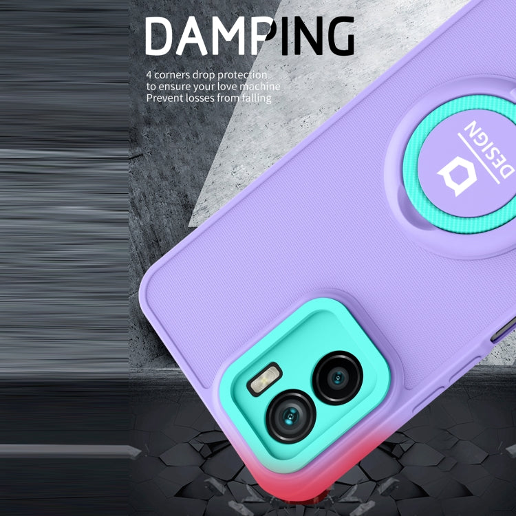 For vivo Y21 / Y21s / Y33s Eagle Eye Ring Holder Phone Case