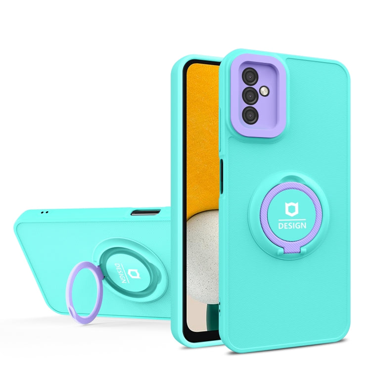 For Samsung Galaxy A13 5G Eagle Eye Ring Holder Phone Case