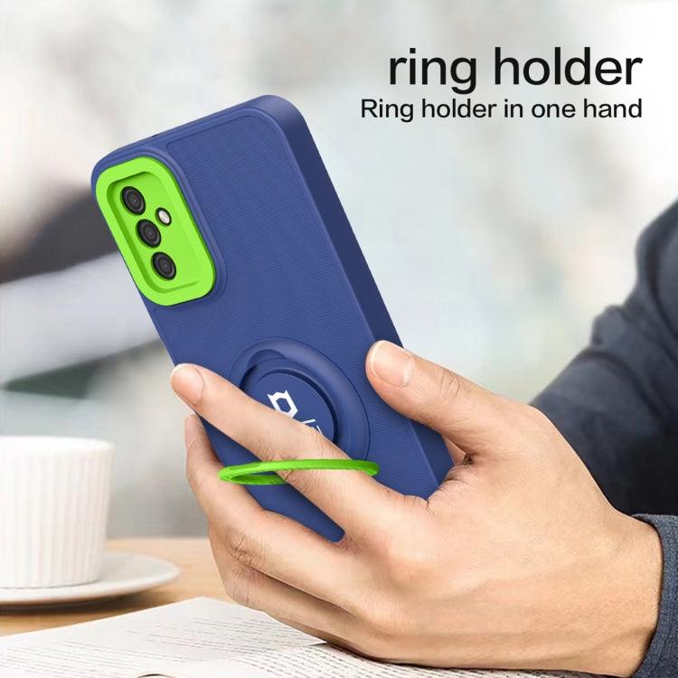 For Samsung Galaxy A13 5G Eagle Eye Ring Holder Phone Case
