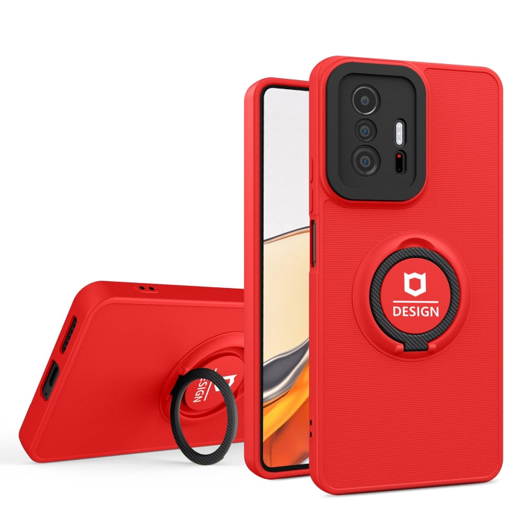 For Xiaomi 11T / 11T Pro Eagle Eye Ring Holder Phone Case
