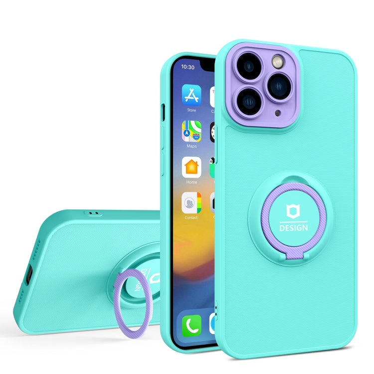 For iPhone 11 Pro Eagle Eye Ring Holder Phone Case