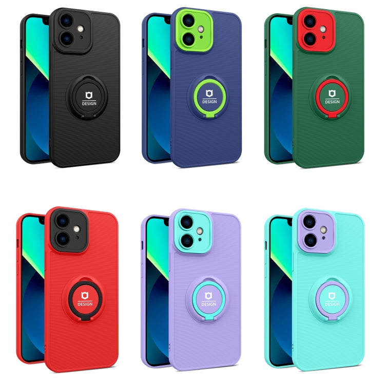 For iPhone 12 Eagle Eye Ring Holder Phone Case