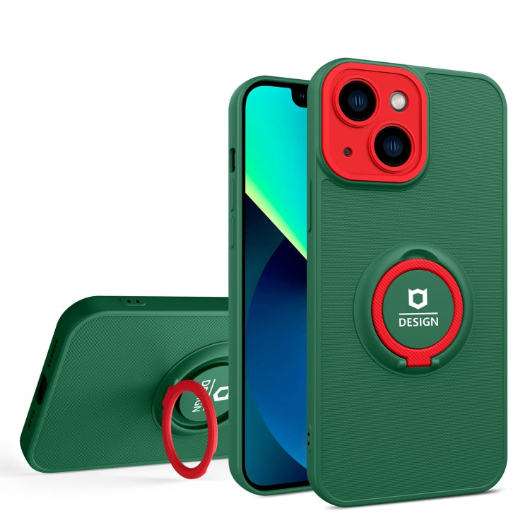 For iPhone 13 Eagle Eye Ring Holder Phone Case
