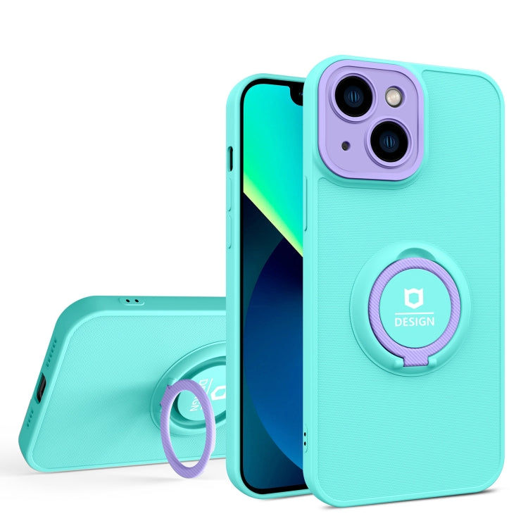 For iPhone 13 Eagle Eye Ring Holder Phone Case