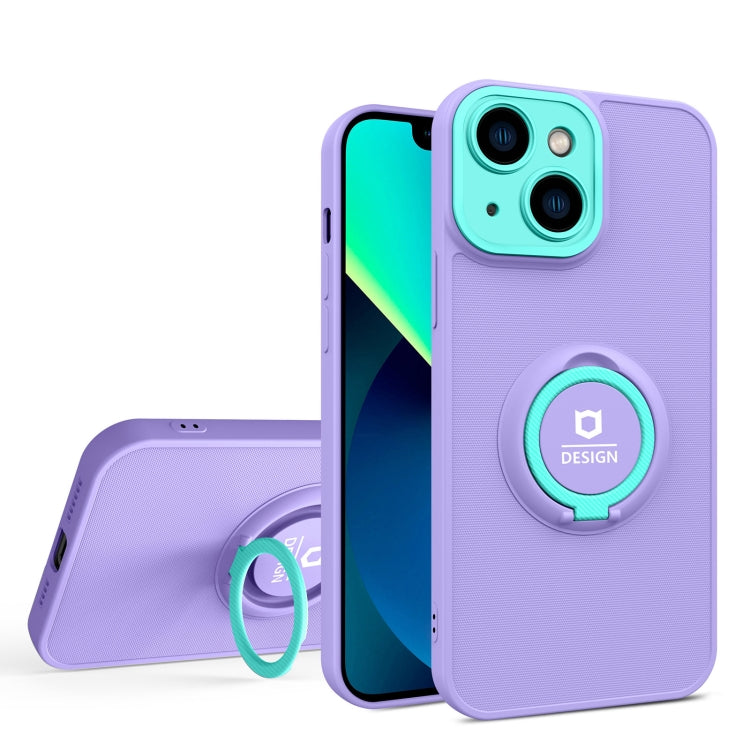 For iPhone 13 Eagle Eye Ring Holder Phone Case