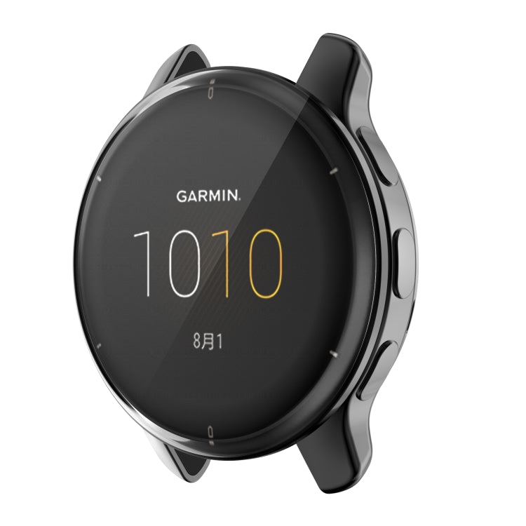 For Garmin Venu 2 Plus Full Coverage TPU Electroplating Watch Case