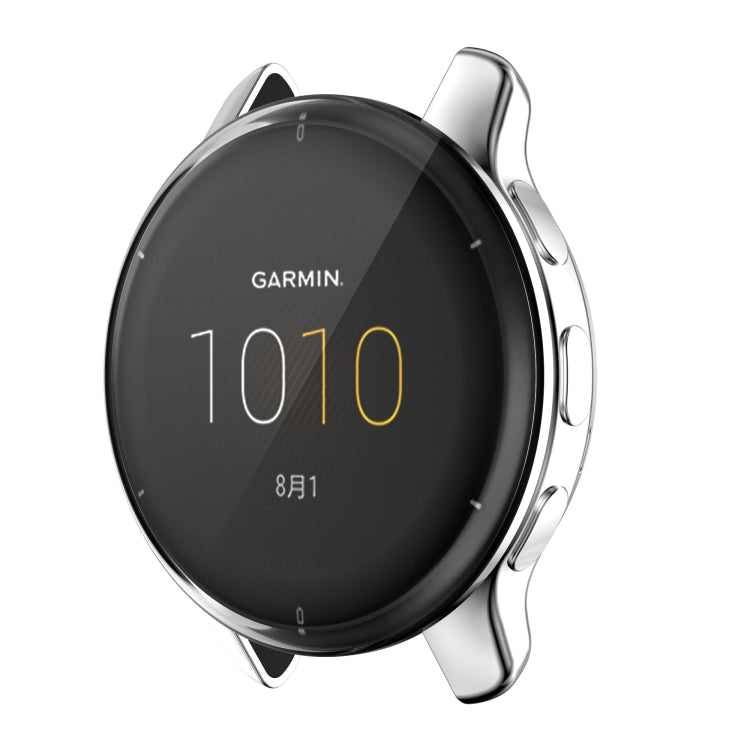 For Garmin Venu 2 Plus Full Coverage TPU Electroplating Watch Case