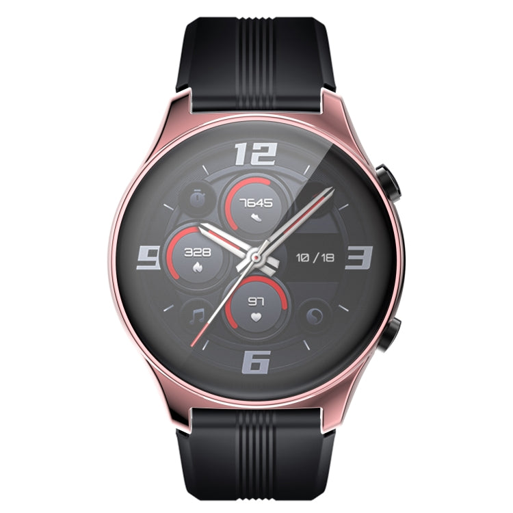 For Honor Watch GS 3 Full Coverage TPU Electroplating Watch Case