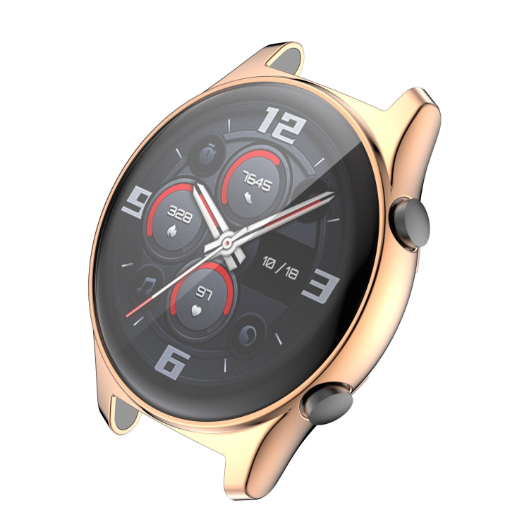 For Honor Watch GS 3 Full Coverage TPU Electroplating Watch Case