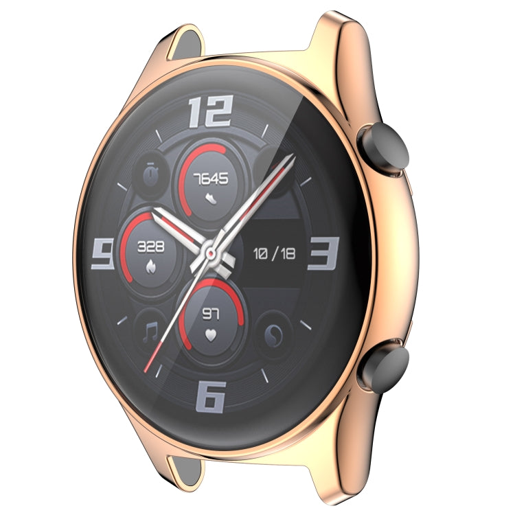 For Honor Watch GS 3 Full Coverage TPU Electroplating Watch Case