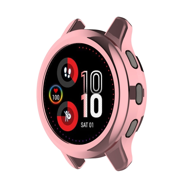 For Garmin Venu 2 Plus Half-pack TPU Electroplating Watch Case