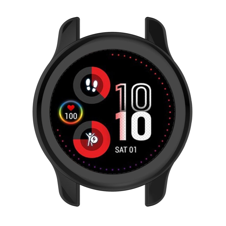 For Garmin Venu 2 Plus Half-pack TPU Electroplating Watch Case