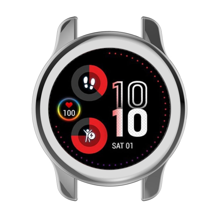 For Garmin Venu 2 Plus Half-pack TPU Electroplating Watch Case
