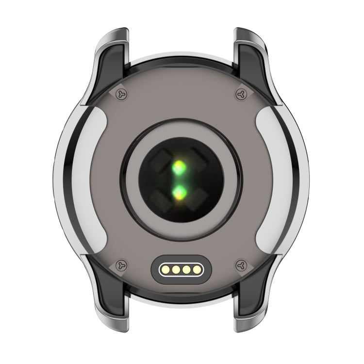 For Garmin Venu 2 Plus Half-pack TPU Electroplating Watch Case