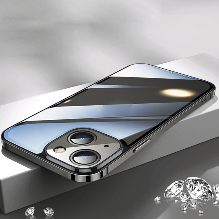 For iPhone 13 AG HD Glass Phone Case