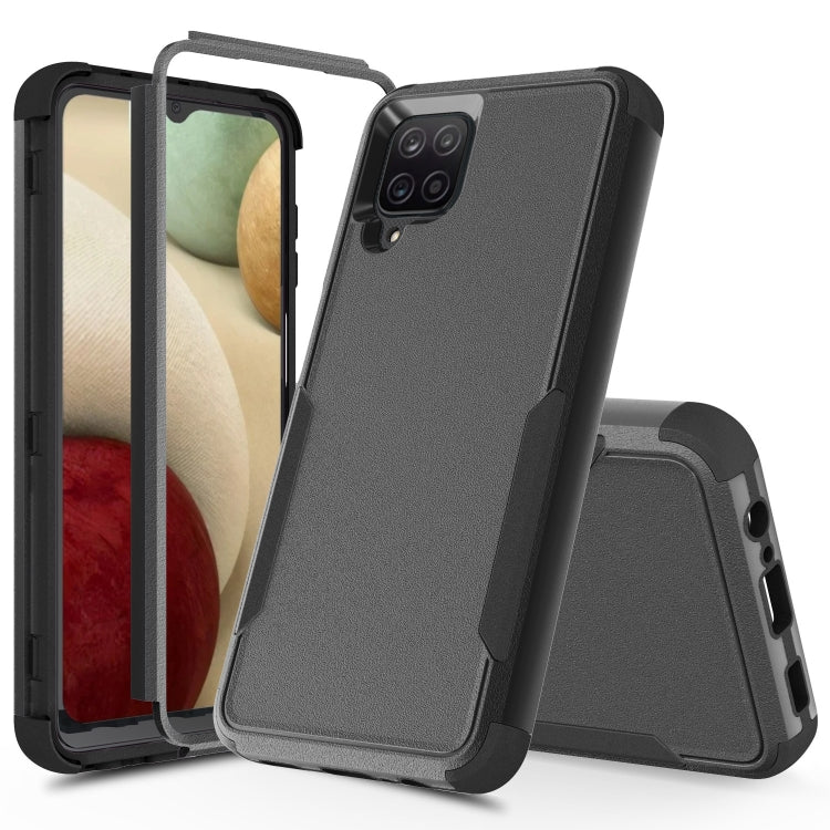 For Samsung Galaxy A12 TPU + PC Shockproof Phone Case