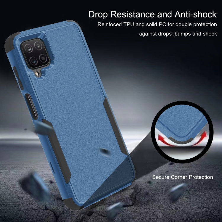 For Samsung Galaxy A12 TPU + PC Shockproof Phone Case