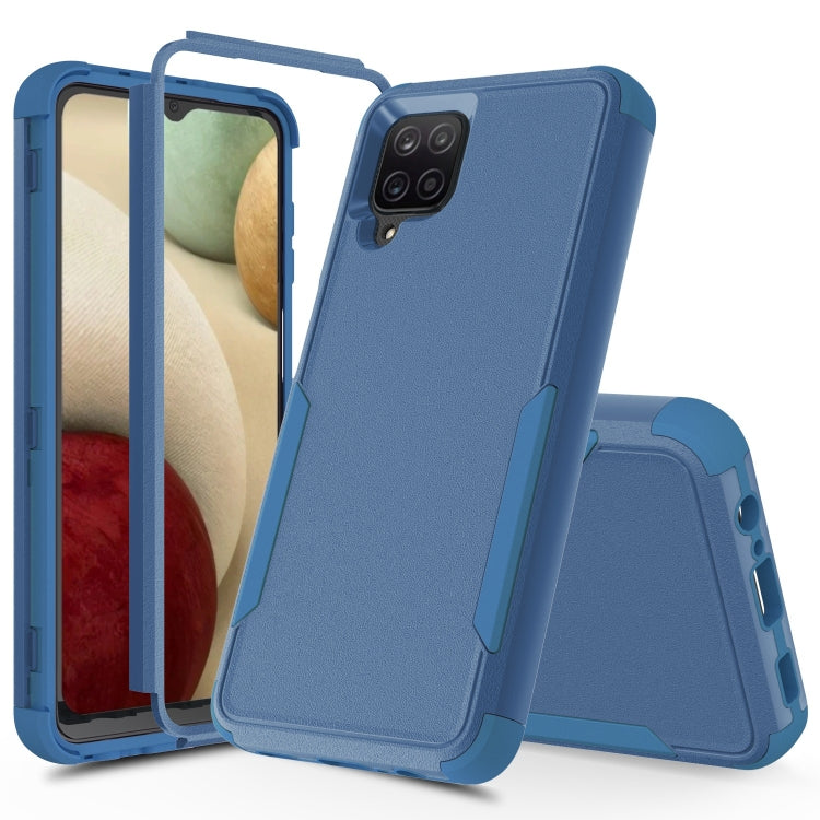 For Samsung Galaxy A12 TPU + PC Shockproof Phone Case