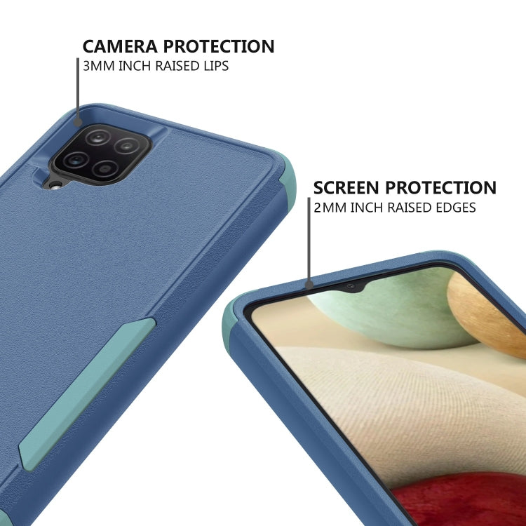 For Samsung Galaxy A12 TPU + PC Shockproof Phone Case
