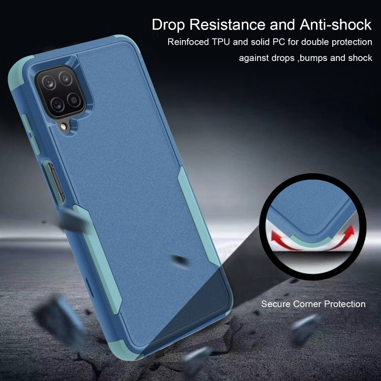 For Samsung Galaxy A12 TPU + PC Shockproof Phone Case