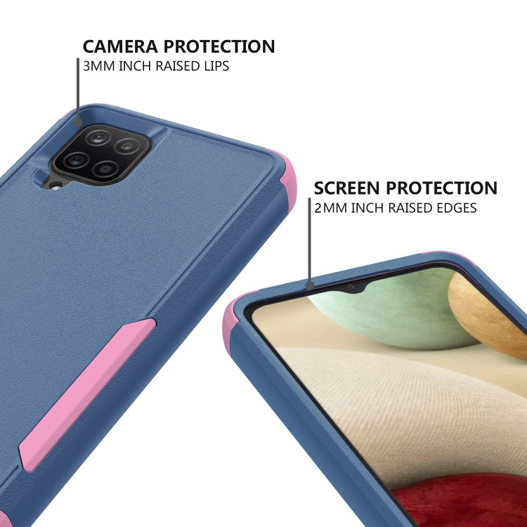 For Samsung Galaxy A12 TPU + PC Shockproof Phone Case