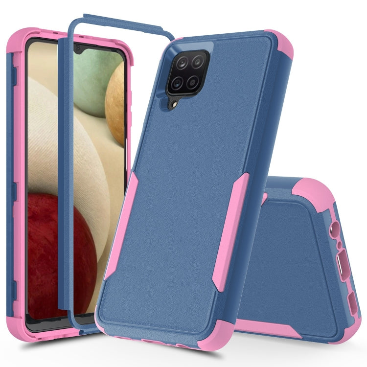 For Samsung Galaxy A12 TPU + PC Shockproof Phone Case