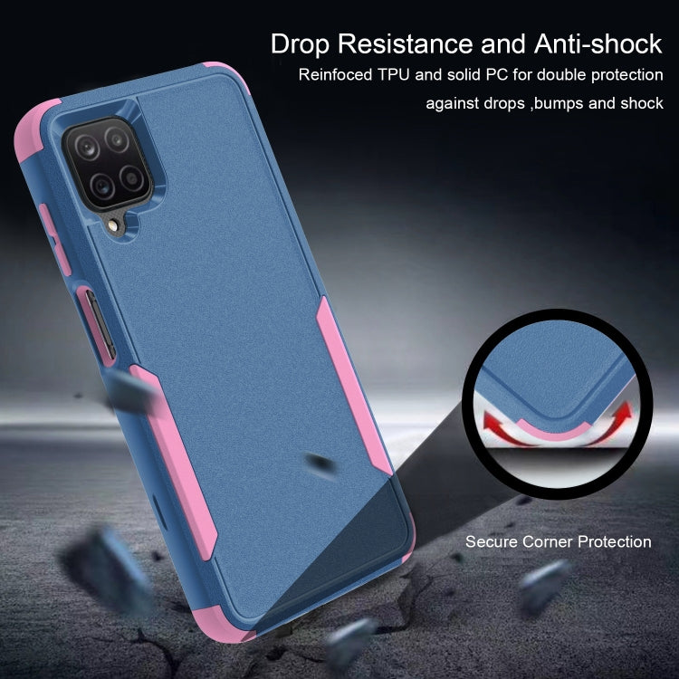 For Samsung Galaxy A12 TPU + PC Shockproof Phone Case