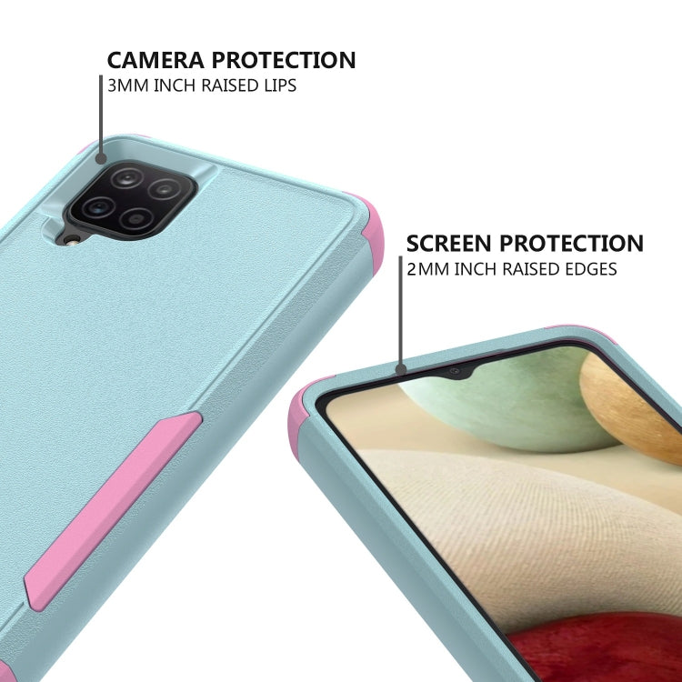 For Samsung Galaxy A12 TPU + PC Shockproof Phone Case