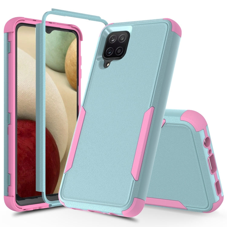 For Samsung Galaxy A12 TPU + PC Shockproof Phone Case