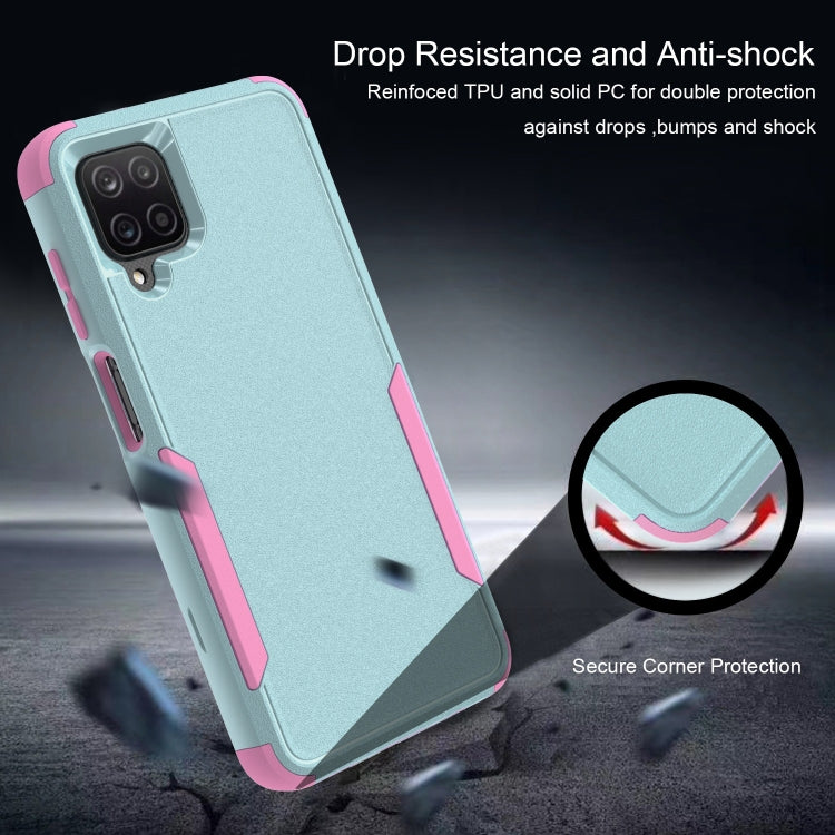 For Samsung Galaxy A12 TPU + PC Shockproof Phone Case