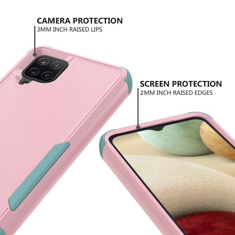 For Samsung Galaxy A12 TPU + PC Shockproof Phone Case