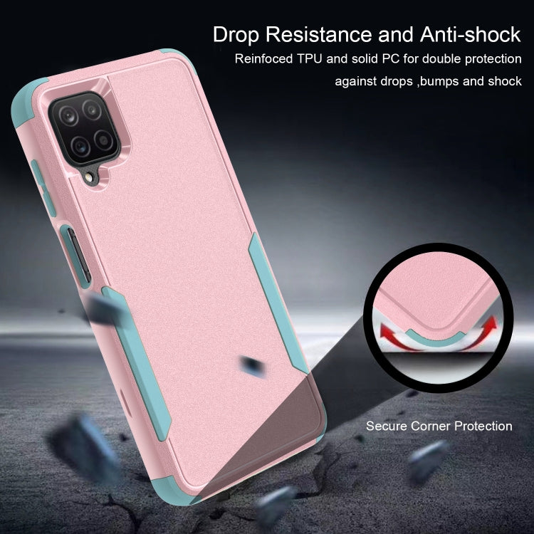 For Samsung Galaxy A12 TPU + PC Shockproof Phone Case