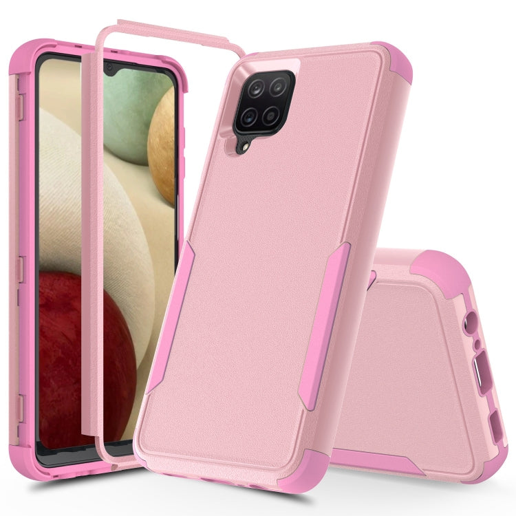 For Samsung Galaxy A12 TPU + PC Shockproof Phone Case