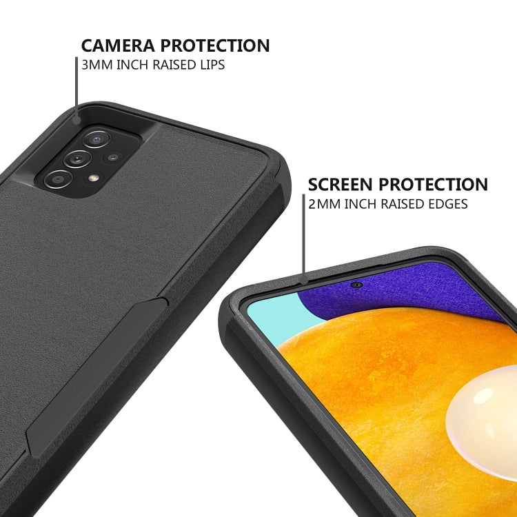 For Samsung Galaxy A52 5G / 4G TPU + PC Shockproof Phone Case