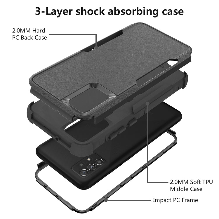 For Samsung Galaxy A52 5G / 4G TPU + PC Shockproof Phone Case
